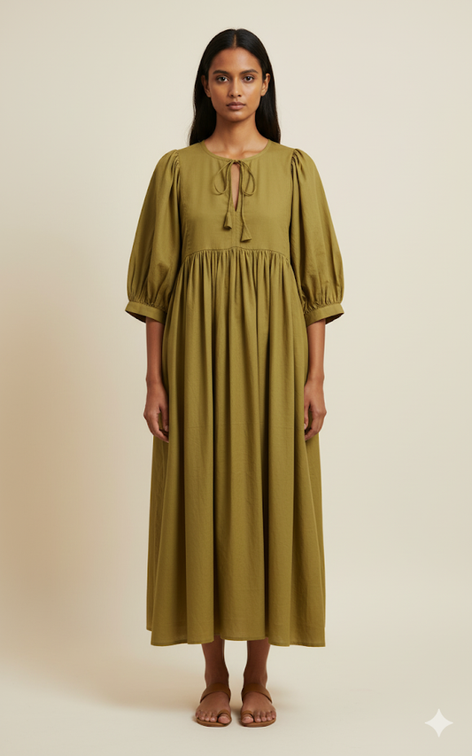 Kiara Midi Block Printed Dress 3