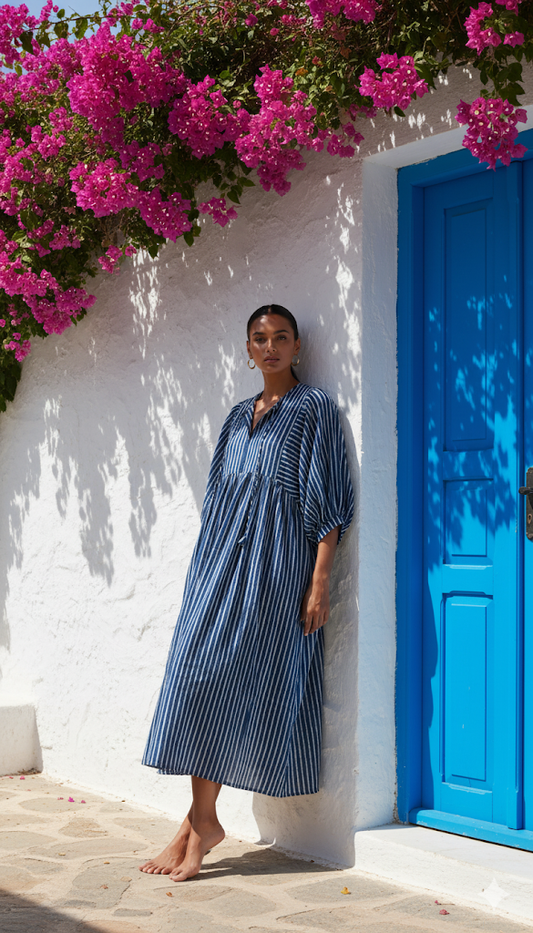 Kiara Midi Block Printed Dress 15