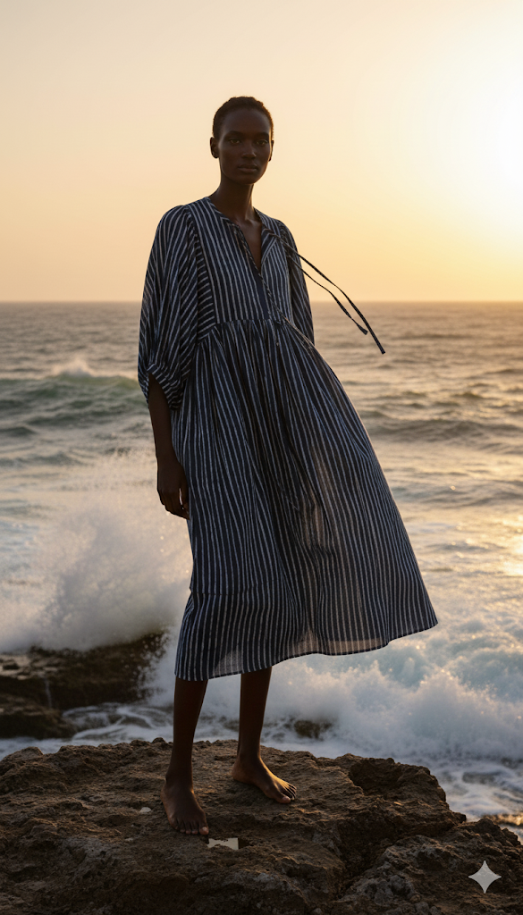 Kiara Midi Block Printed Dress 15