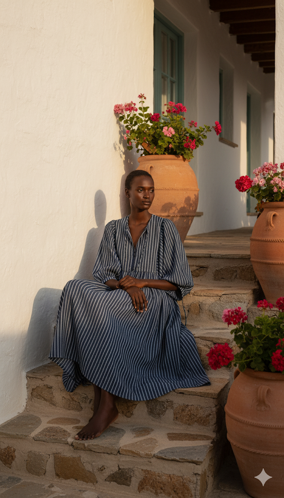 Kiara Midi Block Printed Dress 15