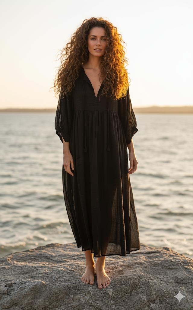 Kiara Midi Block Printed Dress